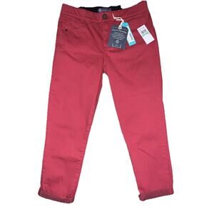 Democracy Ab Solution Skinny Capri Jeans Women’s 8P Red Skinny Stretch NWT